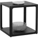 Doncaster 22 X 22 inch Black Side Table